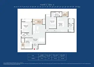 Type A (3rd to 29th Floor)