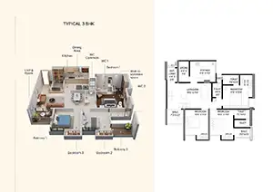 Typical 3BHK