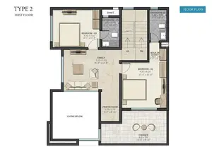 Type 2, First Floor
