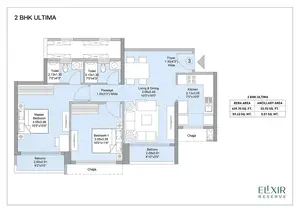 2 BHK Ultima