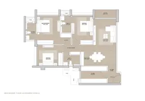 3 BHK Grande Floors 35 Onwards (Zone-2)