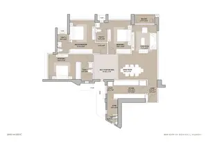 3 BHK Majestic