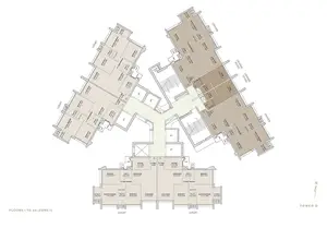 Tower D, Floors 1 to 34 (Zone-1)