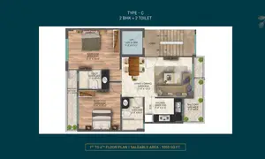 1st To 4th Floor Plan