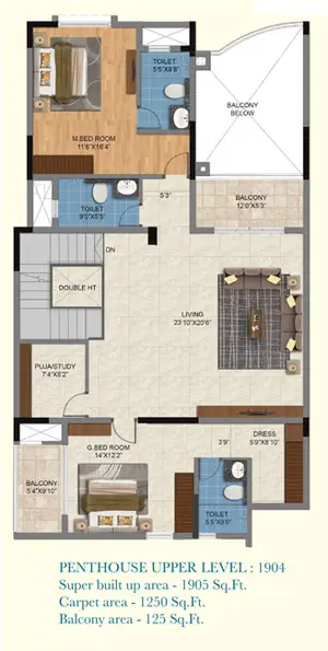 Upper Level 1904