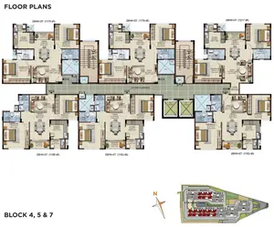 Block 4, 5 & 7