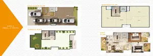 Type-C, 2BHK, 2 Toilet