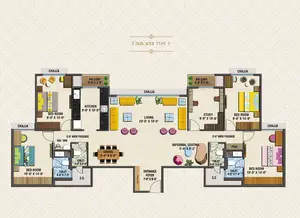 2 BHK Jodi Type F