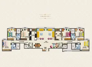 3 BHK Jodi Type I