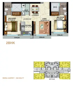 2 Bedroom