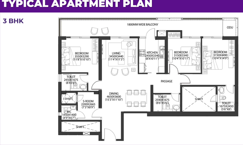 Typical Apartment Plan