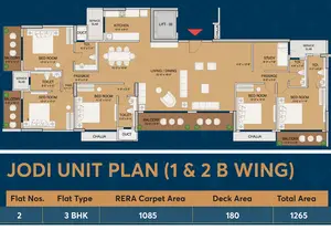 Jodi Unit Plan, Wing B 1 & 2