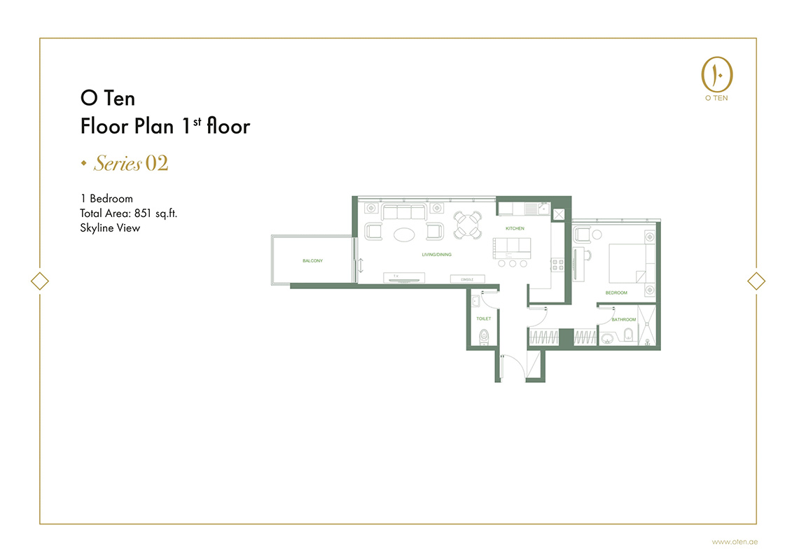 1st Floor, Series 02, Skyline View
