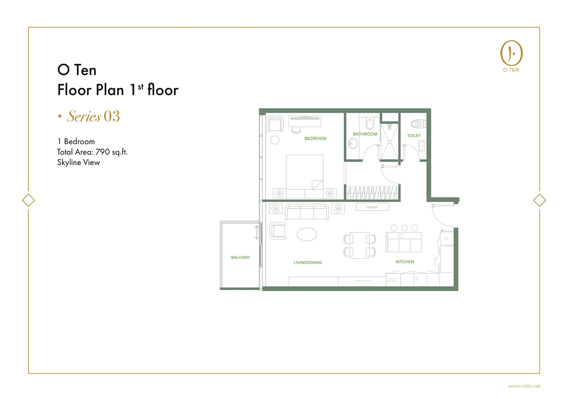 1st Floor, Series 03, Skyline View