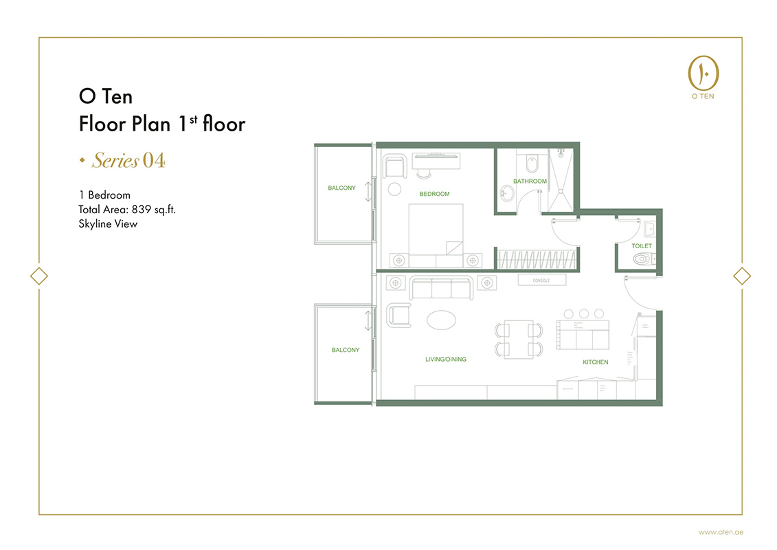 1st Floor, Series 04, Skyline View