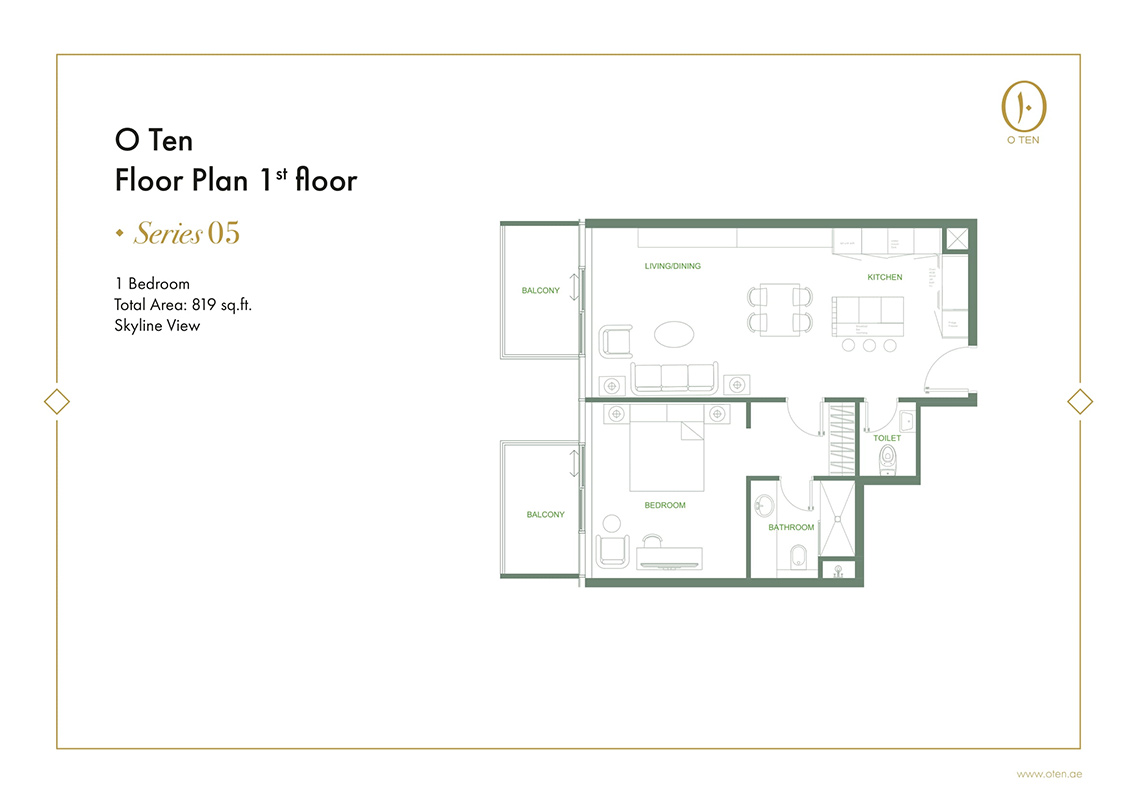 1st Floor, Series 05, Skyline View