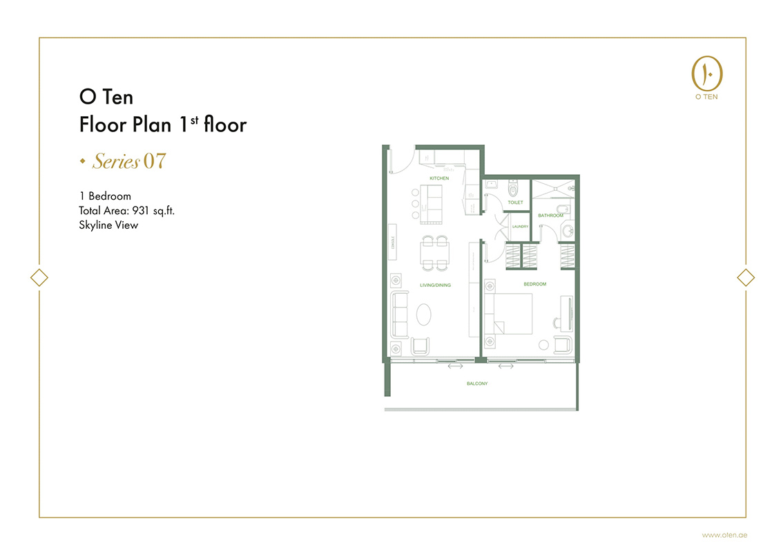 1st Floor, Series 07, Skyline View