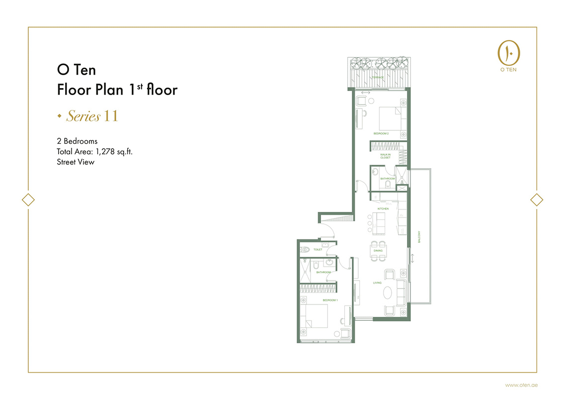 1st Floor, Series 11, Skyline View