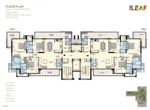Typical Floor B1, B2, B7, B8, B9 & B10 Level