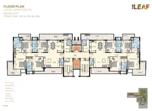 Typical Floor B3, B4, B5 & B6 Level