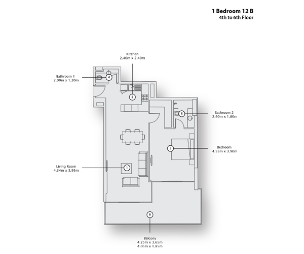 Type 4th to 6th Floor