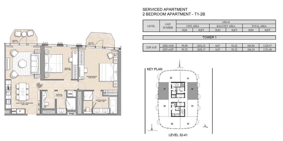 Apartment, T1-2B