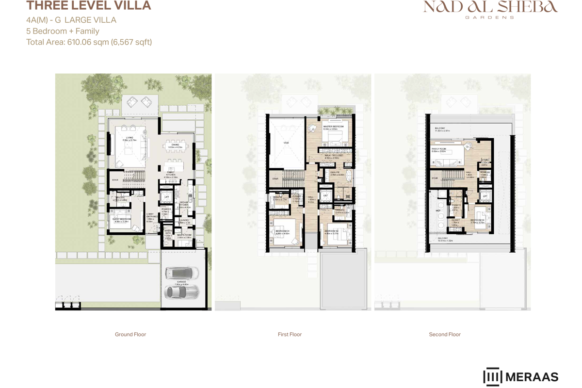 Three Level, 4A (M) - G Large Villa