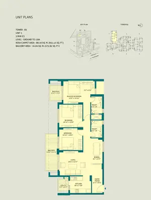 Unit 1, Level - Ground To 13th