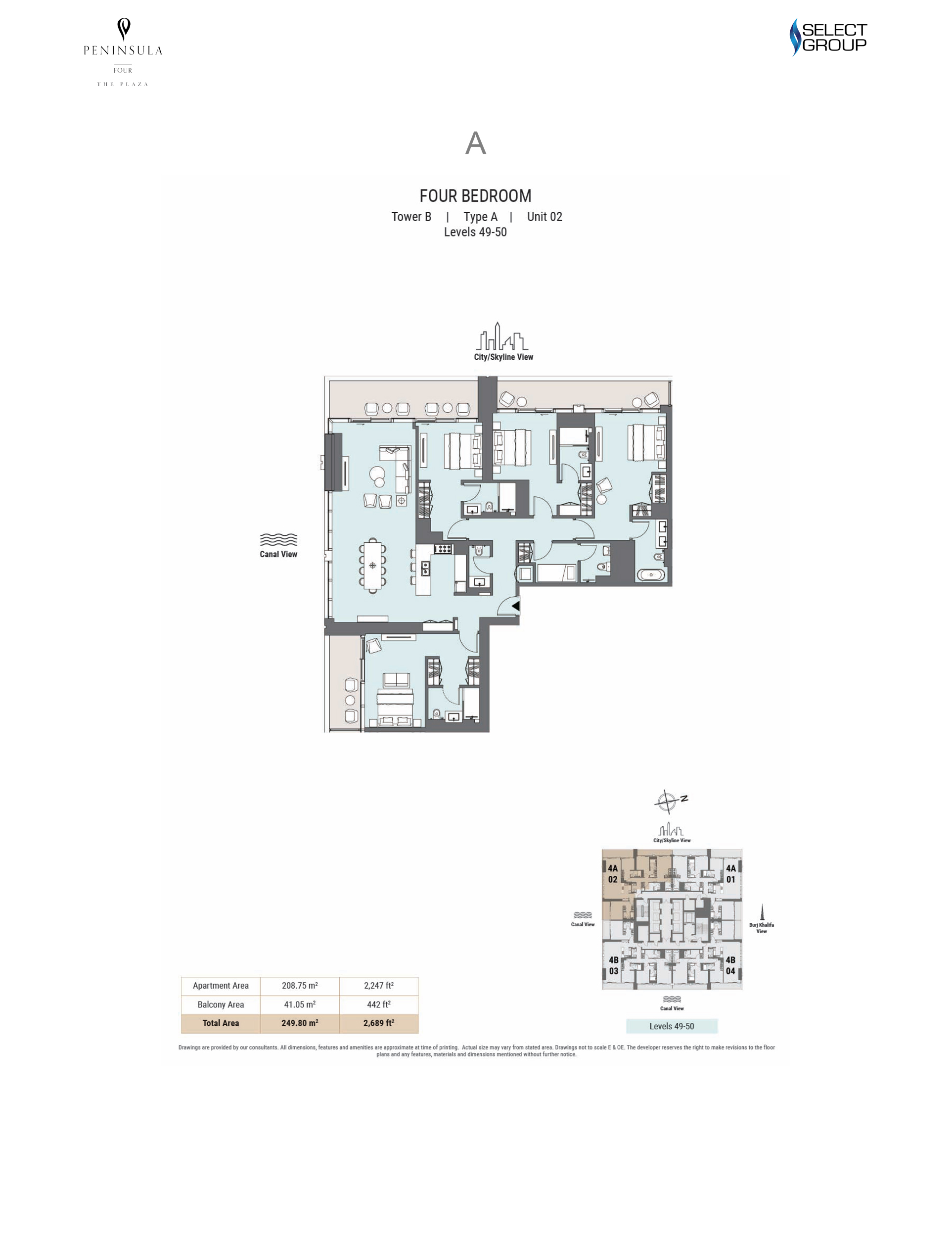 Type A, Unit 2, Level 49-50