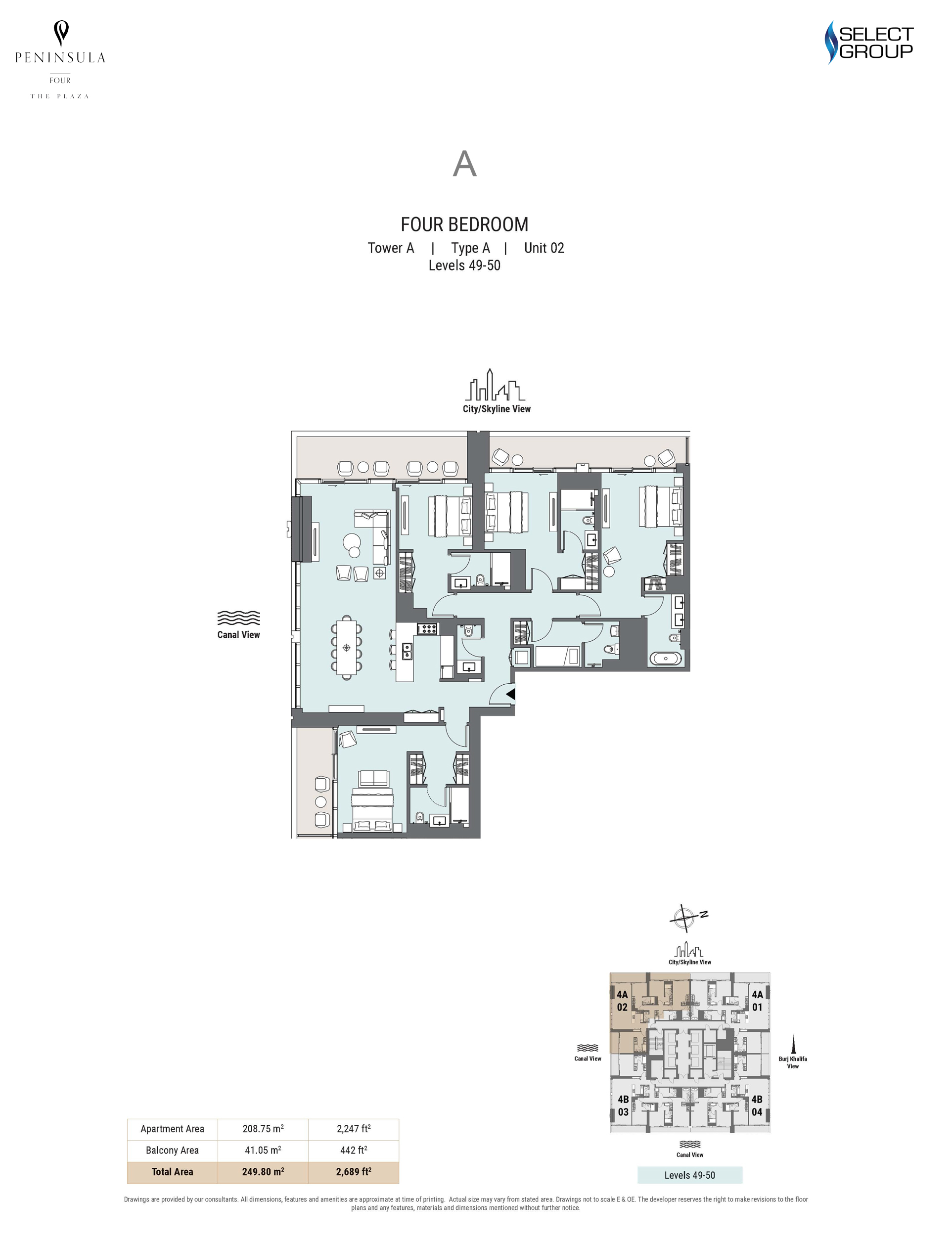 Type A, Unit 2, Level 49-50