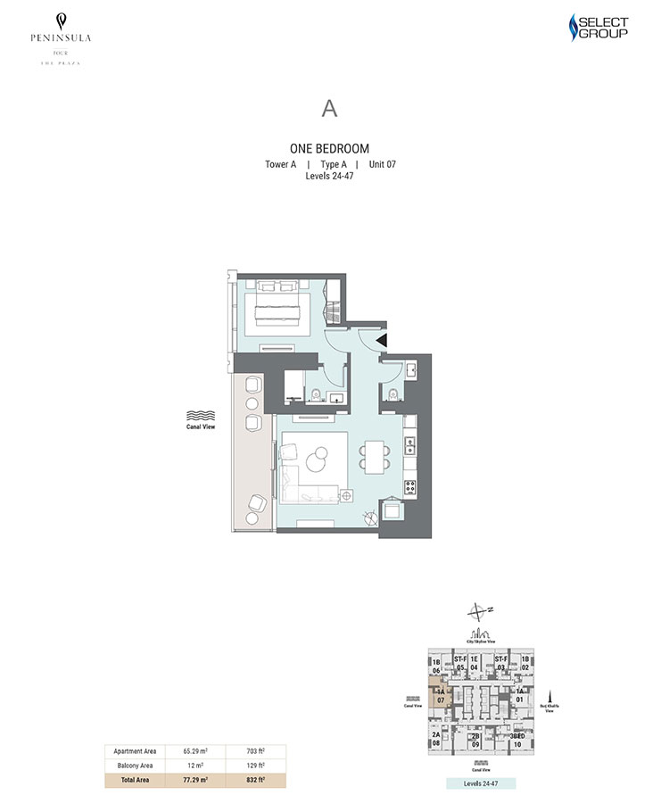Type A, Unit 07, Levels 24-47