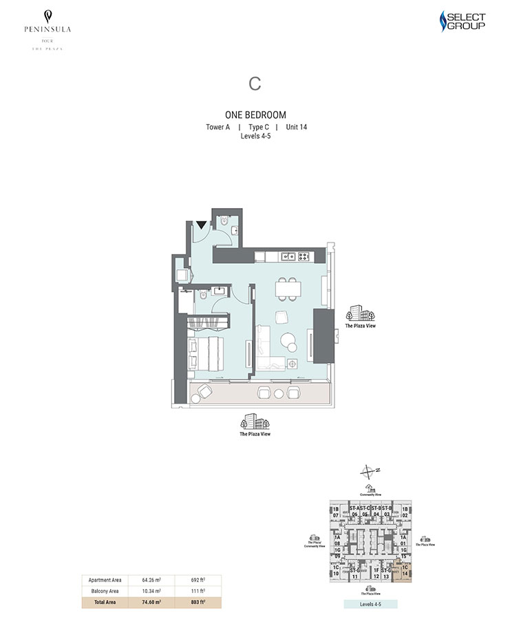 Type C, Unit 14, Levels 4-5