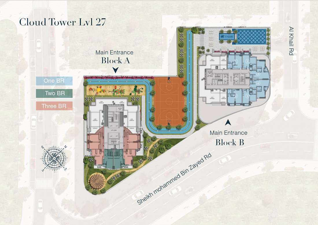 One, Two and Three BR, Level 27