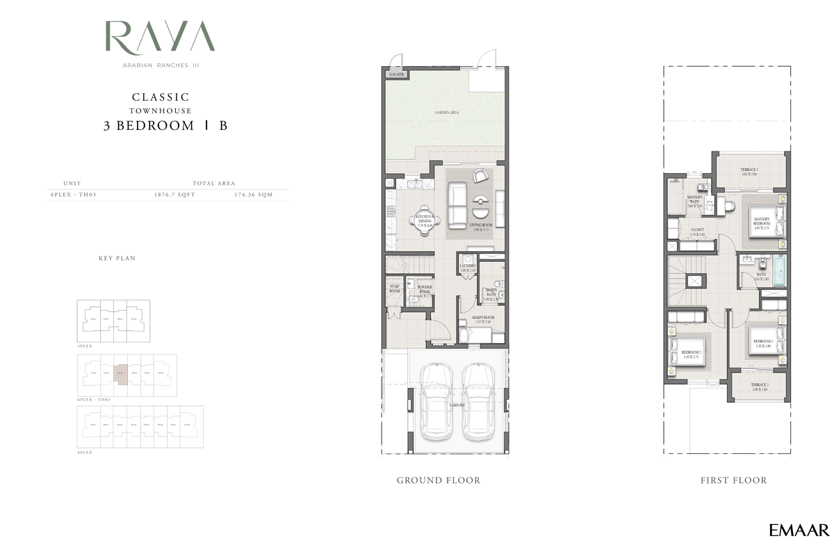 Classic Townhouse - B, Unit 6 Plex - TH03