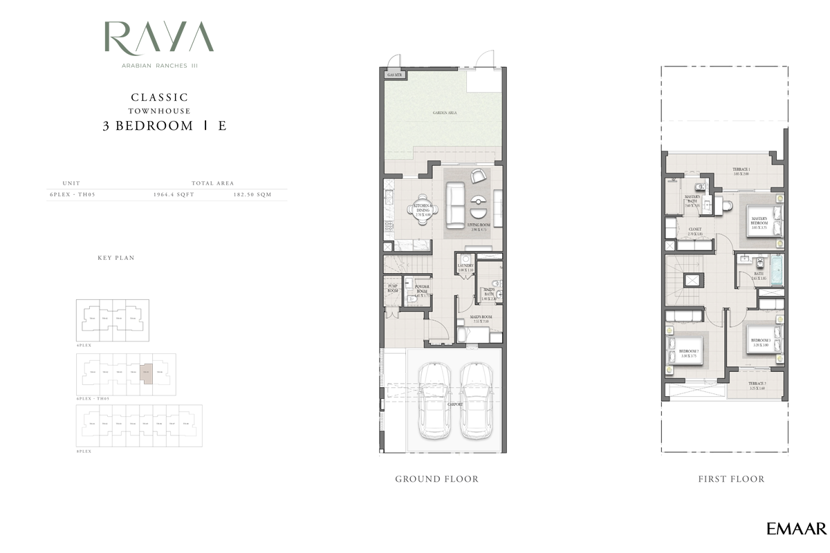 Classic Townhouse - E, Unit 6 Plex - TH05