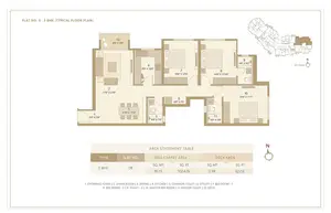Flat No 8, 3 BHK