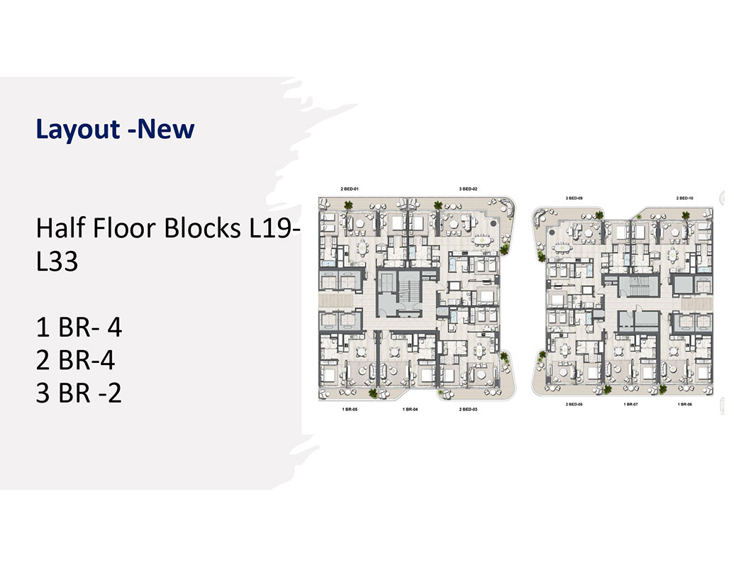 Half Floor Blocks-L19-L33