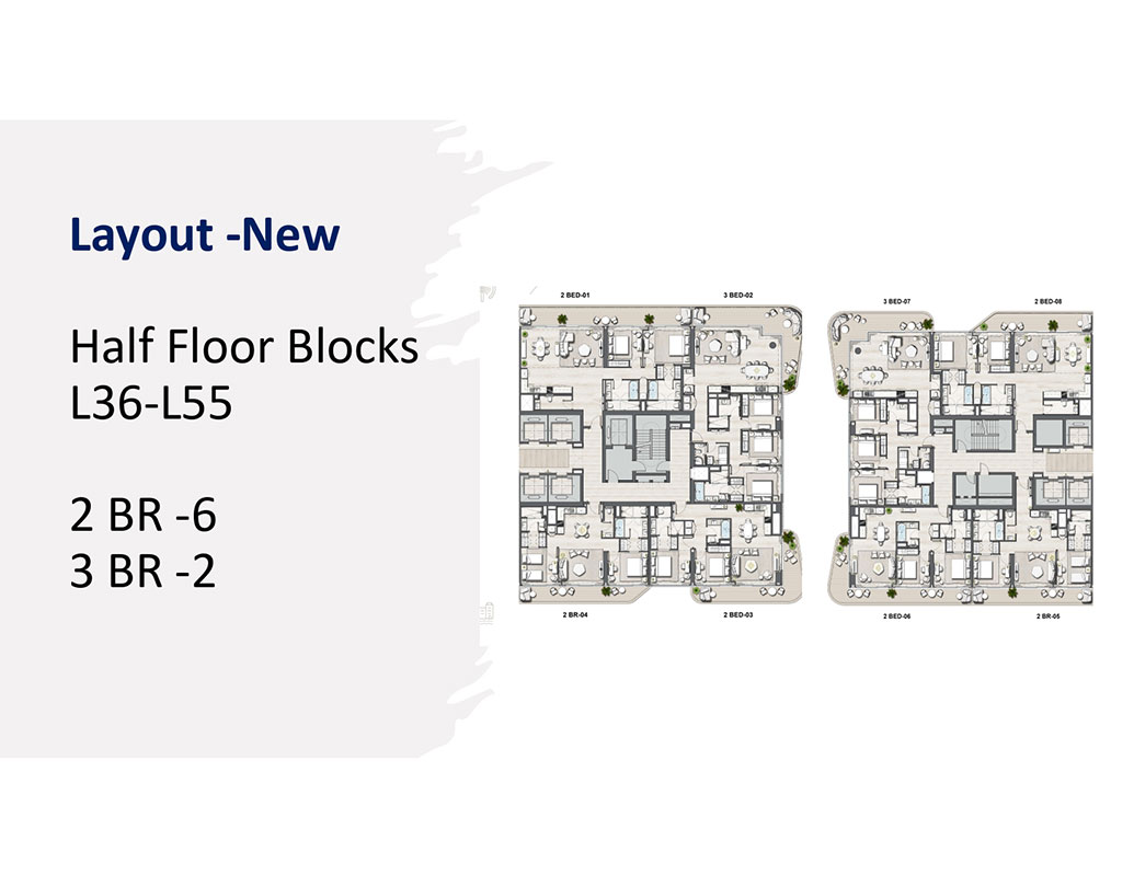 Half Floor Blocks-L36-L55