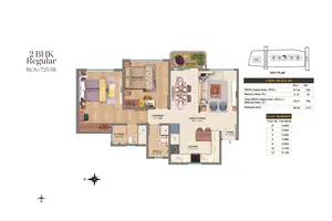 2 BHK Regular