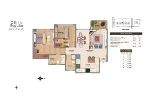 2 BHK Regular