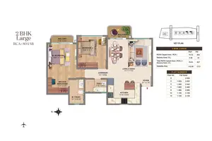 2 BHK, Large 2