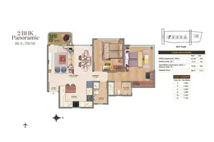 2 BHK, Panoramic 2
