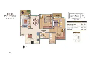 2 BHK, Panoramic