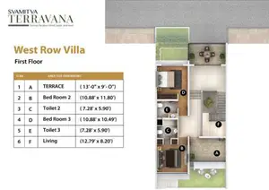 West Row Villa, First Floor