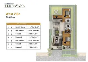 West Row Villa, First Floor