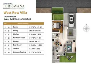 West Row Villa, Ground Floor