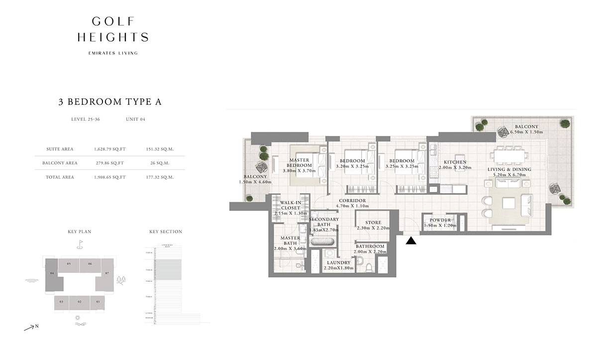 Type A, Level 25-36, Unit 04