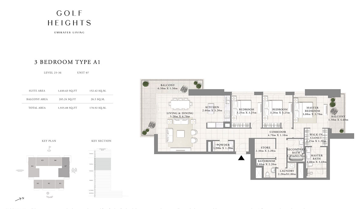 Type A1, Level 25-36, Unit 07
