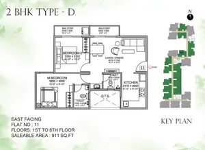 Type D, 1st To 8th Floor