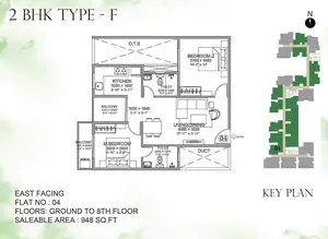 Type F, Ground To 8th Floor
